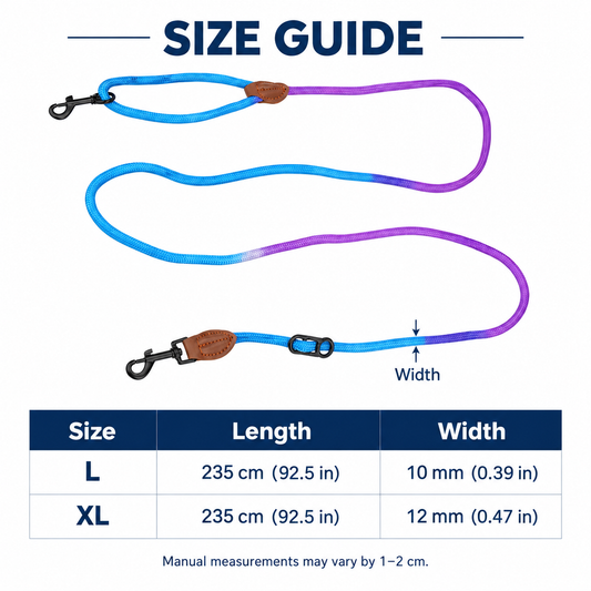 🐾Double-Ended Crossbody Dog Leash