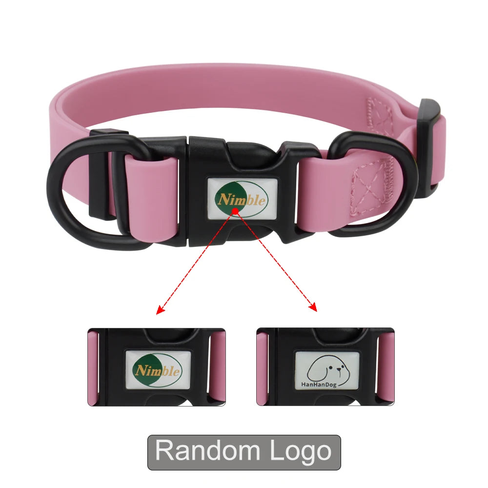 🐾Soft Waterproof PVC Adjustable Collar for Small, Medium & Large Dogs