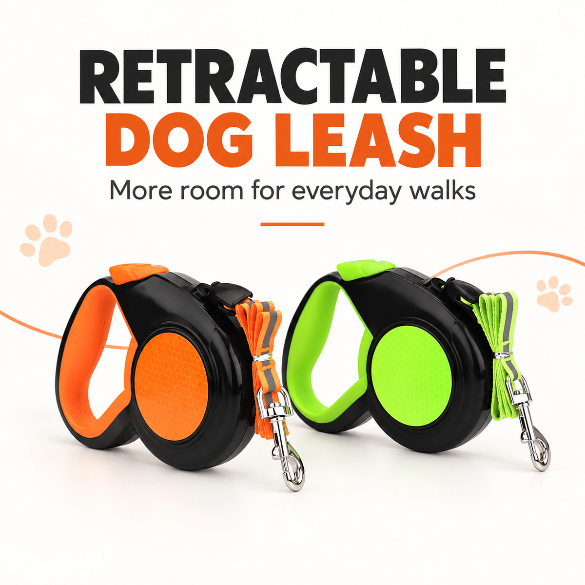🐾Automatic Retractable Dog Leash – 3M, 5M & 8M