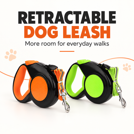🐾Automatic Retractable Dog Leash – 3M, 5M & 8M
