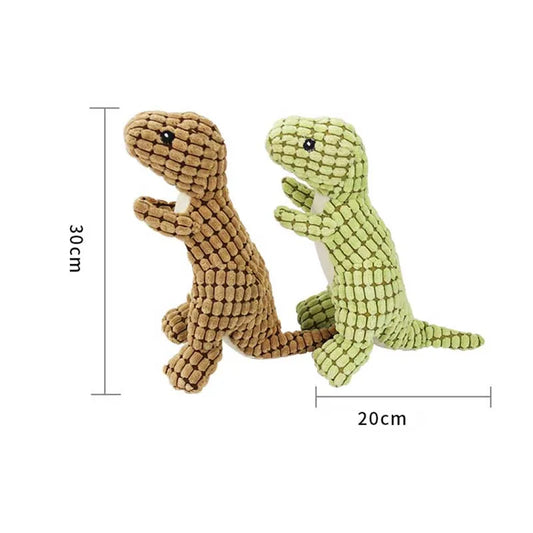 🐾 Funny Dinosaur-Shaped Squeaky Chew Toy for Dogs & Cats