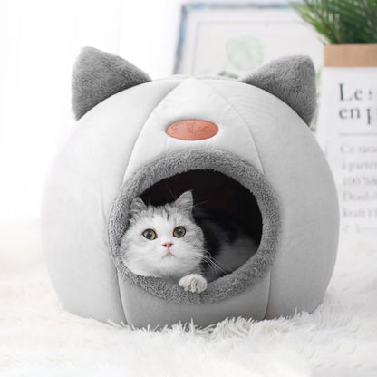 🏠Cozy Deep Sleep Cave Bed for Cats & Small Dogs