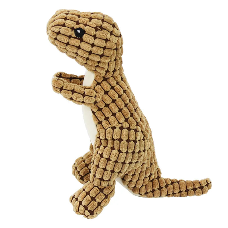 🐾 Funny Dinosaur-Shaped Squeaky Chew Toy for Dogs & Cats