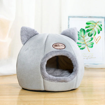🏠Cozy Deep Sleep Cave Bed for Cats & Small Dogs