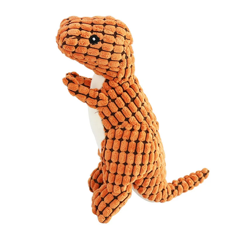 🐾 Funny Dinosaur-Shaped Squeaky Chew Toy for Dogs & Cats