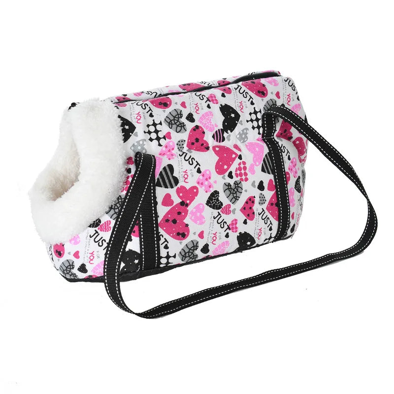 🎒 Classic Soft Pet Carrier Sling Bag for Small Dogs & Cats