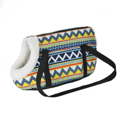 🎒 Classic Soft Pet Carrier Sling Bag for Small Dogs & Cats
