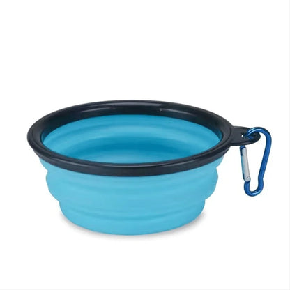 🐾 Collapsible Pet Food & Water Bowl for Dogs & Cats