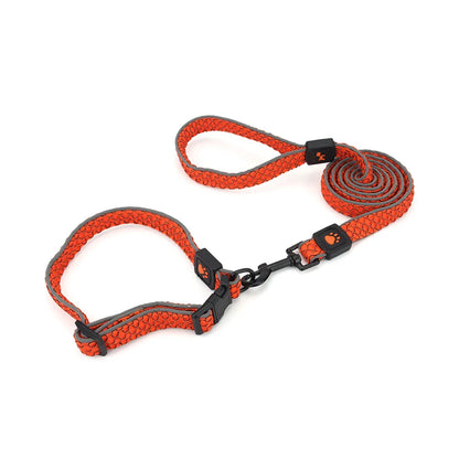 🐾Reflective Dog Collar & Leash Set