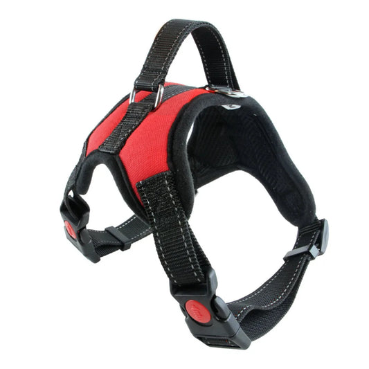 🐾 Strong Adjustable Dog Harness Vest for Small, Medium & Large Dogs