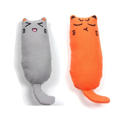 🐱 Cute Catnip Plush Toy with Crinkle Sound for Cats & Kittens