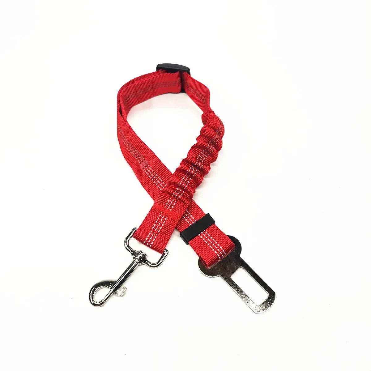 🐾 Adjustable Pet Car Seat Belt with Safety Clip for Dogs & Cats