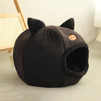🏠Cozy Deep Sleep Cave Bed for Cats & Small Dogs