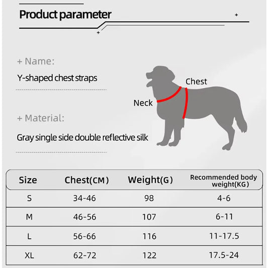 🐾 Reflective No-Pull Dog & Cat Harness