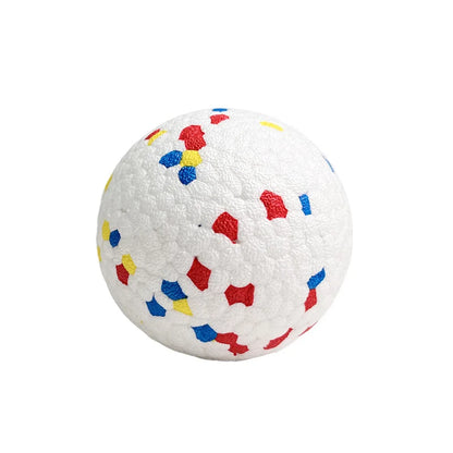 🐾 7.5cm High-Elasticity Floating Dog Toy Ball for Outdoor Play & Training