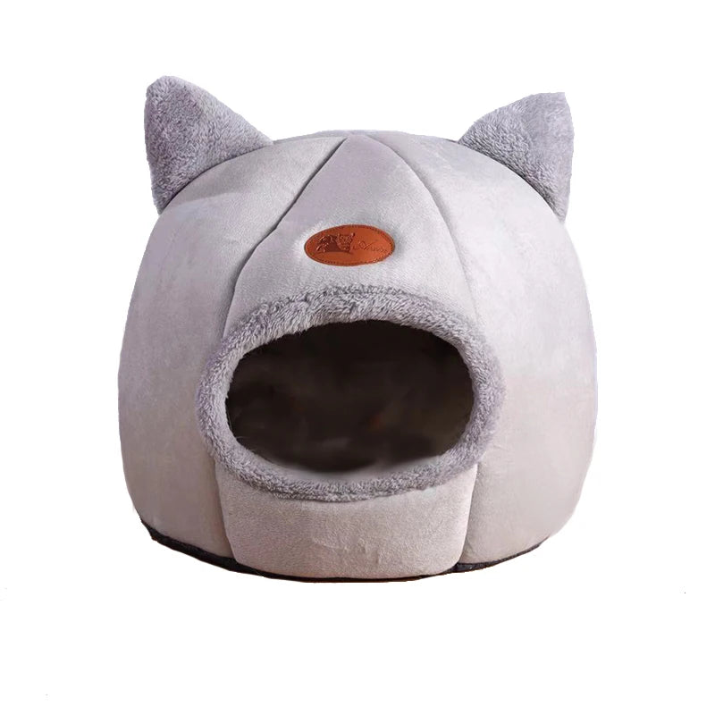 🏠Cozy Deep Sleep Cave Bed for Cats & Small Dogs