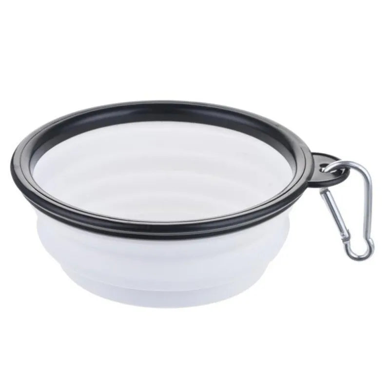 🐾 Collapsible Pet Food & Water Bowl for Dogs & Cats