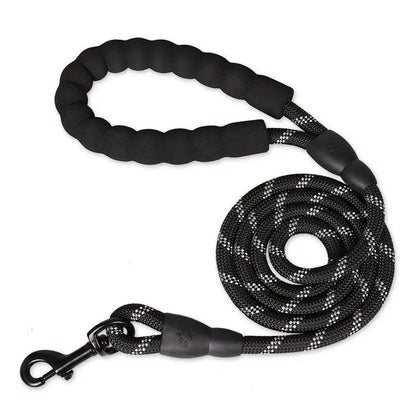 🐾 Reflective Heavy-Duty Dog Leash with Padded Handle for Strong Dogs