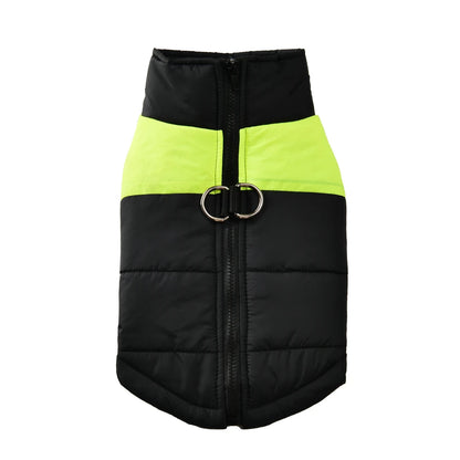 🧵 Warm Windproof & Waterproof Dog Jacket with D-Ring for Small & Large Dogs XS ~ 6XL