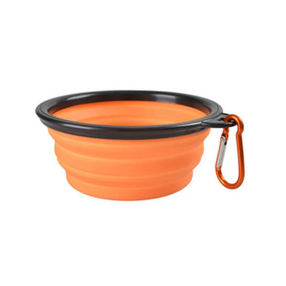 🐾 Collapsible Pet Food & Water Bowl for Dogs & Cats