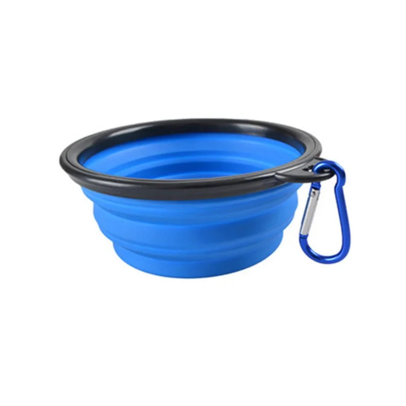 🐾 Collapsible Pet Food & Water Bowl for Dogs & Cats