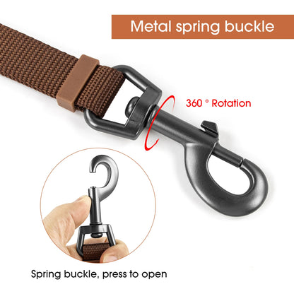🐾 Adjustable Dog Car Seat Belt & Multi-Purpose Leash