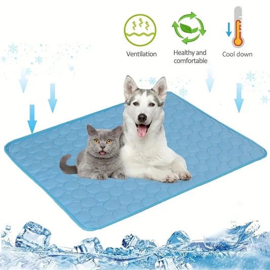 ☁️SURLYPETS Summer Cooling Mat for Small & Large Dogs & Cats