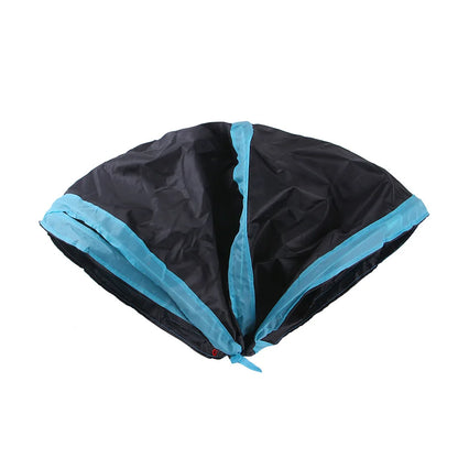 🐱 Foldable Interactive Cat Play Tunnel with Crinkle Sound
