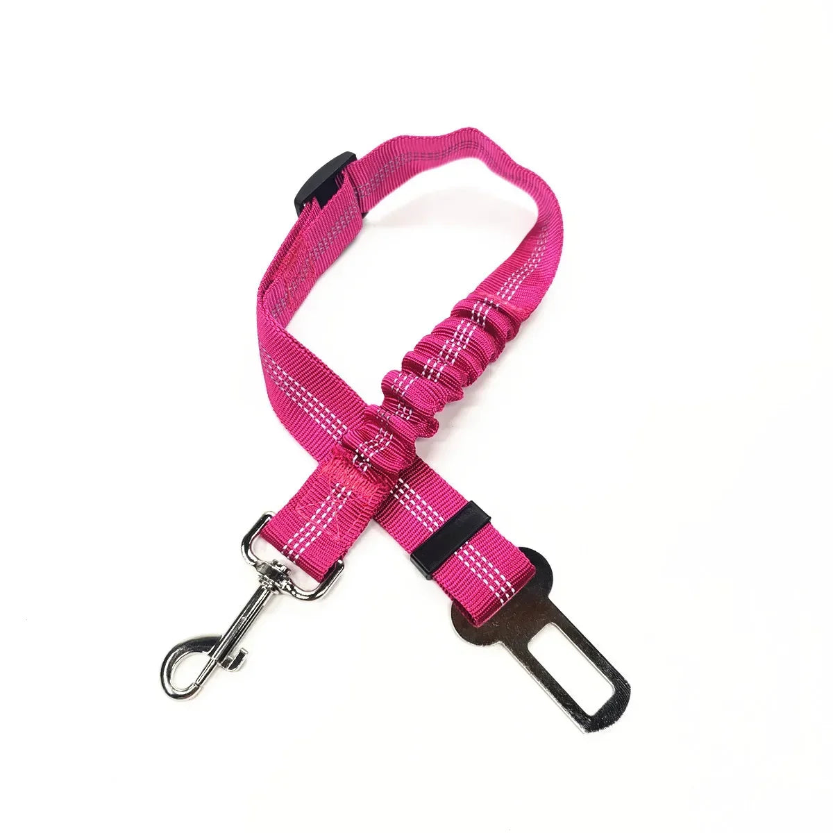 🐾 Adjustable Pet Car Seat Belt with Safety Clip for Dogs & Cats