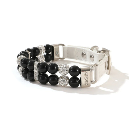 🐾Elegant Pearl & Rhinestone Pet Collar for Dogs & Cats