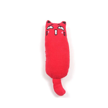 🐱 Cute Catnip Plush Toy with Crinkle Sound for Cats & Kittens