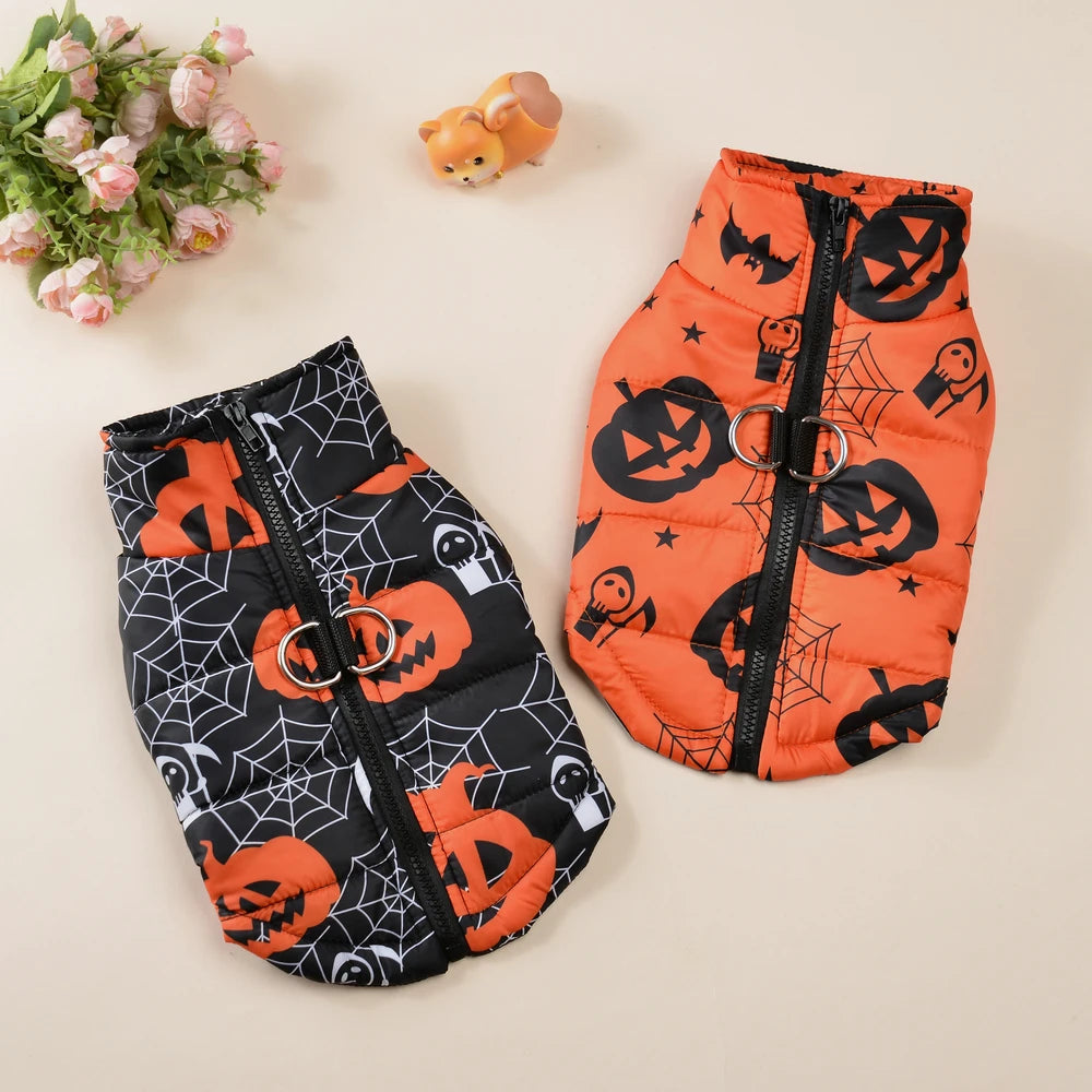 🧵 Halloween Pet Costume Jacket for Small & Medium Dogs & Cats