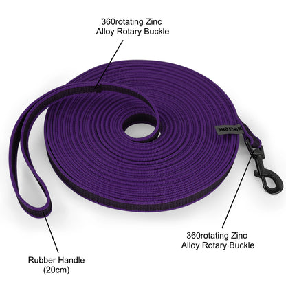 🐾 Long Dog Training Leash 1.5–15M (5–49FT) for Small, Medium & Large Dogs