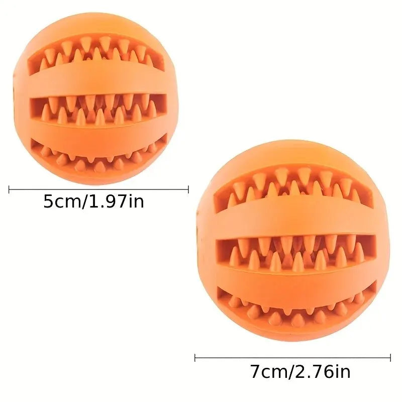 🐾 Bite-Resistant Treat Dispensing Dog Toy Ball for Interactive Play