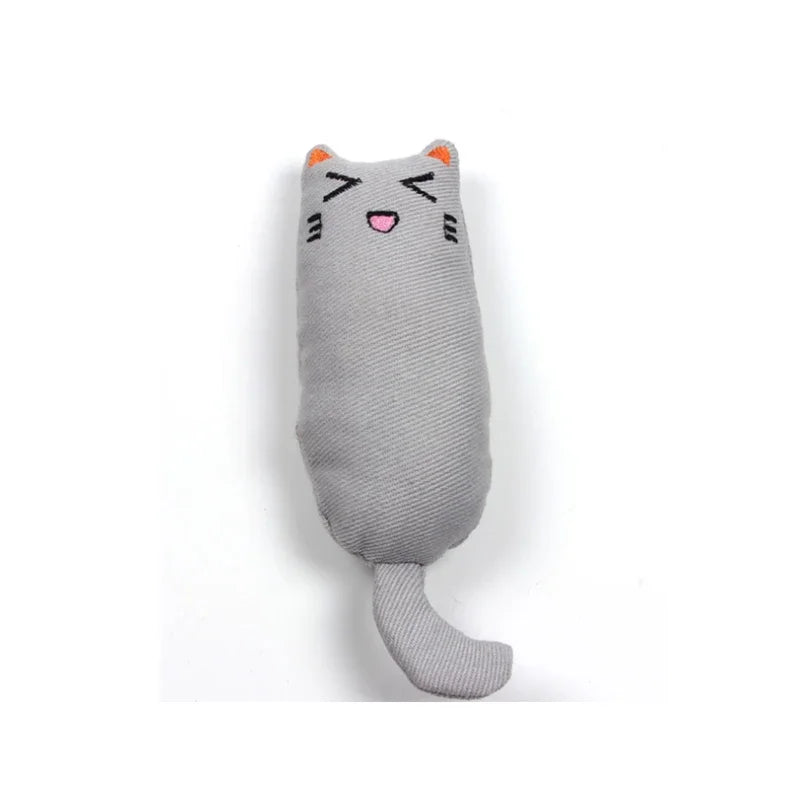 🐱 Cute Catnip Plush Toy with Crinkle Sound for Cats & Kittens
