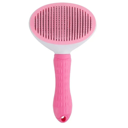 ✂️ Self-Cleaning Pet Hair Remover & Grooming Brush for Dogs & Cats