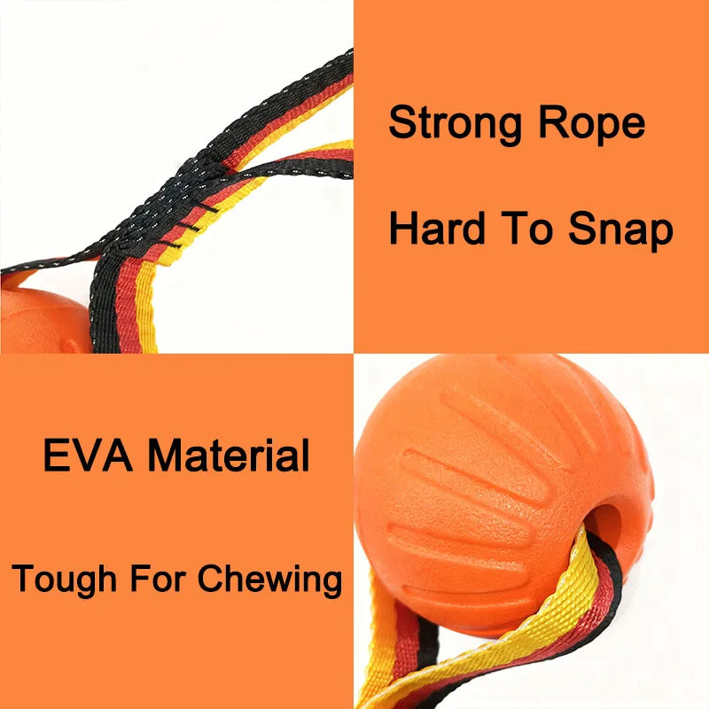 🐾 EVA Hollow Ball Chew & Training Toy for Dogs