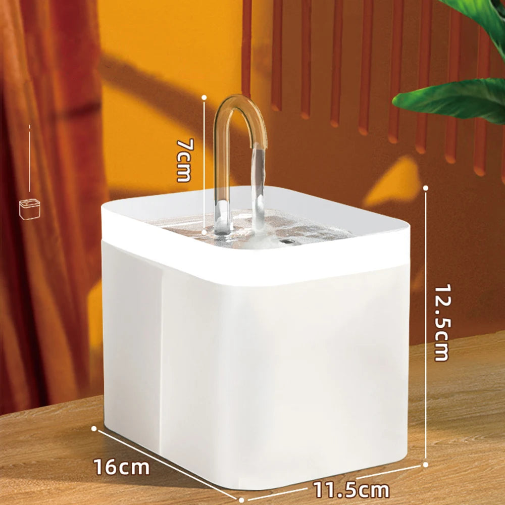 🐾 1.5L Automatic Cat Water Fountain with USB Electric Filter