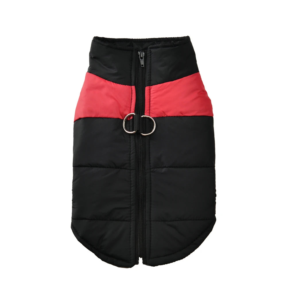 🧵 Warm Windproof & Waterproof Dog Jacket with D-Ring for Small & Large Dogs XS ~ 6XL