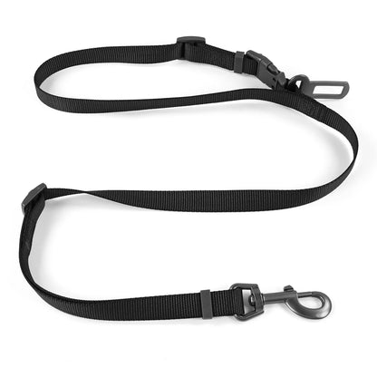 🐾 Adjustable Dog Car Seat Belt & Multi-Purpose Leash