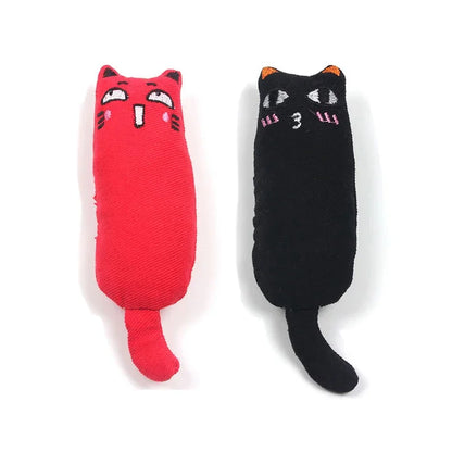 🐱 Cute Catnip Plush Toy with Crinkle Sound for Cats & Kittens