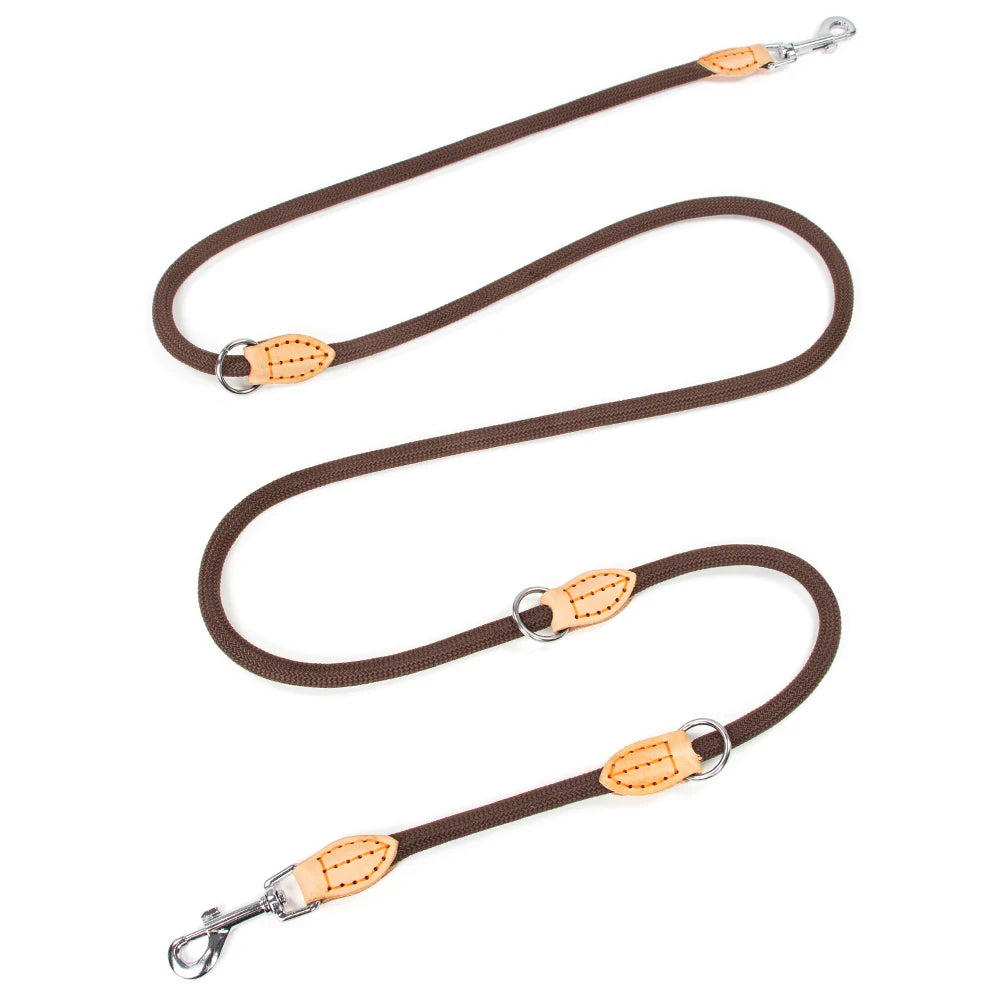 🐾 Multifunctional Hands-Free Dual Dog Leash – 2.1M