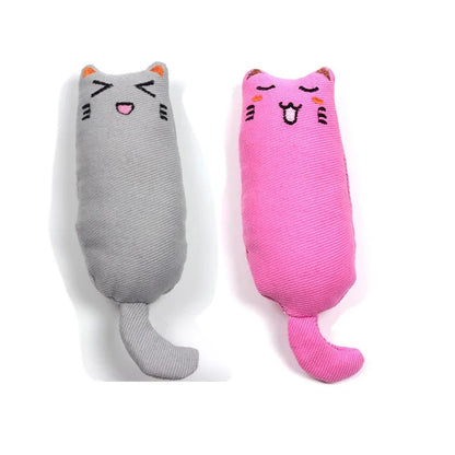 🐱 Cute Catnip Plush Toy with Crinkle Sound for Cats & Kittens