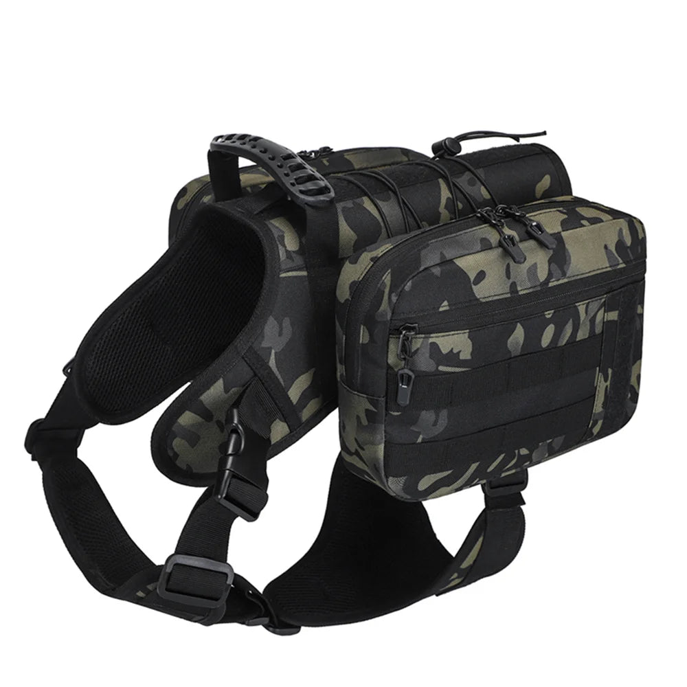 🐾Adjustable Dog Harness Backpack for Medium & Large Dogs