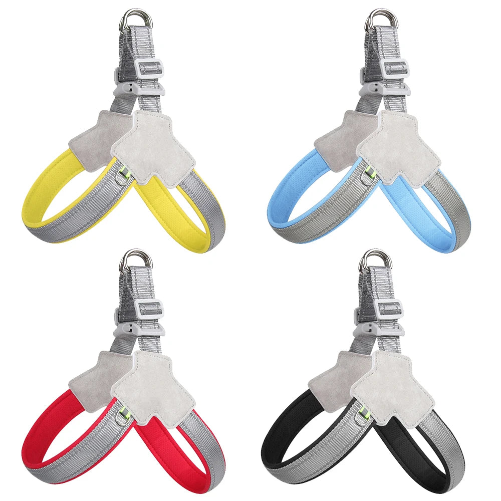 🐾 Reflective No-Pull Dog & Cat Harness