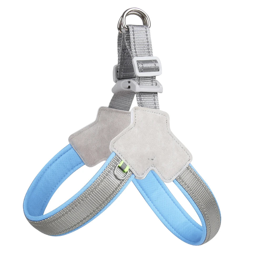 🐾 Reflective No-Pull Dog & Cat Harness