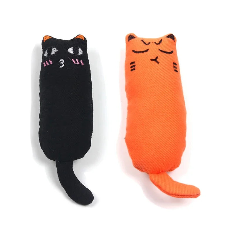 🐱 Cute Catnip Plush Toy with Crinkle Sound for Cats & Kittens