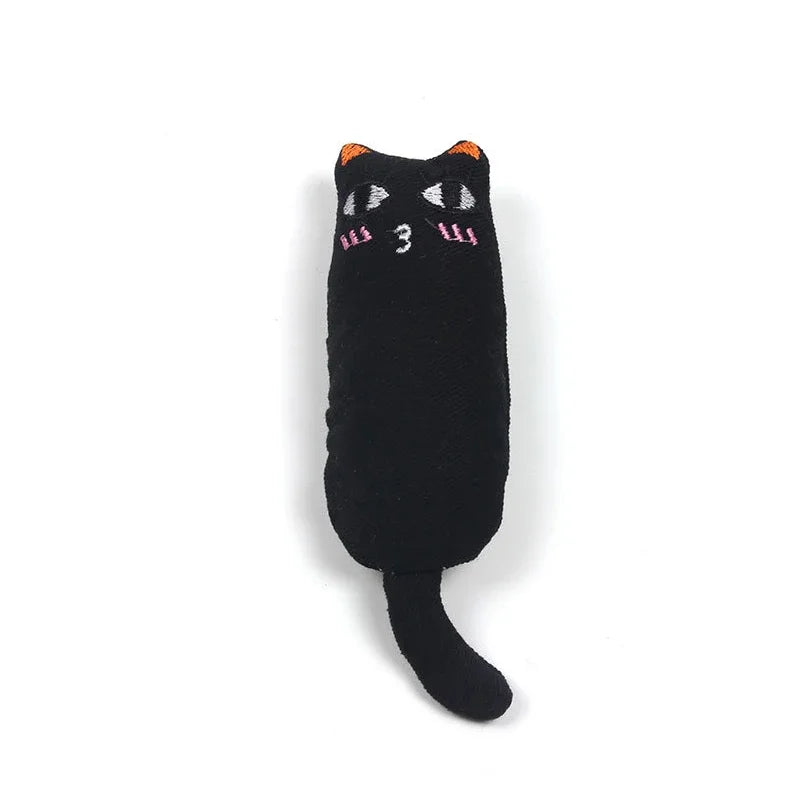 🐱 Cute Catnip Plush Toy with Crinkle Sound for Cats & Kittens