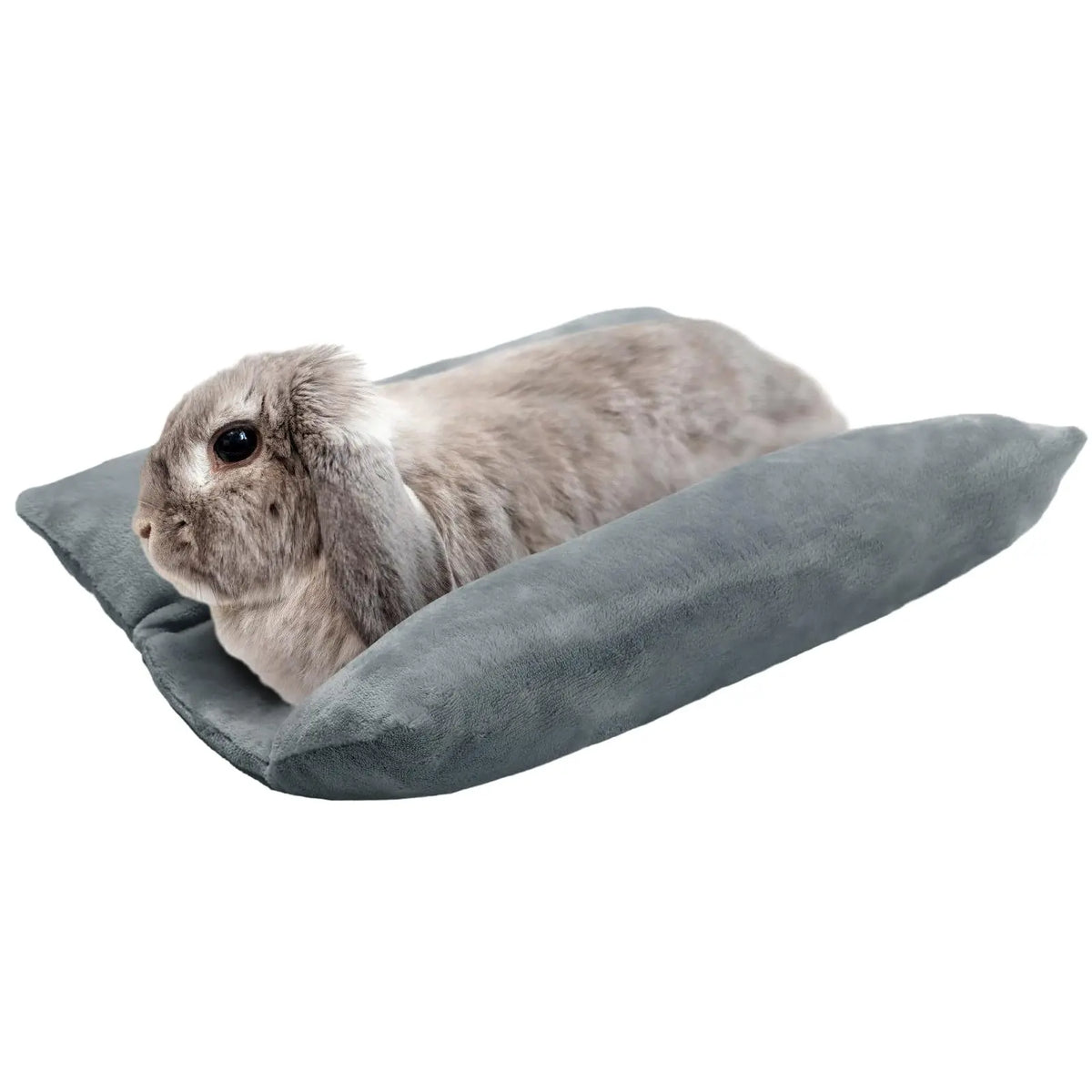 🐰 厚手のやわらかいウサギ用ベッド＆ぬいぐるみ抱っこクッション 小型ペット用