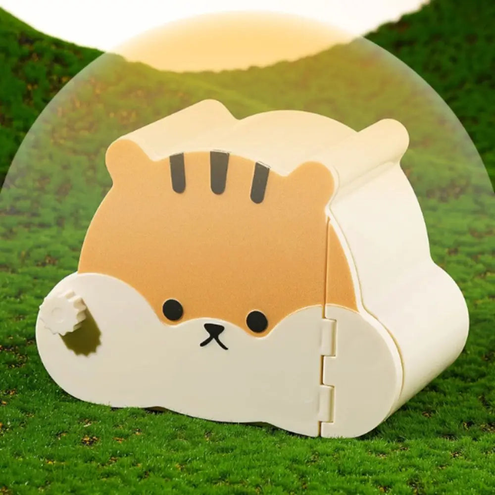 🐹 Cartoon Hamster Hideout House with Magnetic Door & Viewing Window